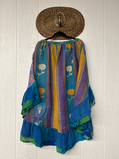 Pareo Kantha Wild Rose Skirt 0426 191