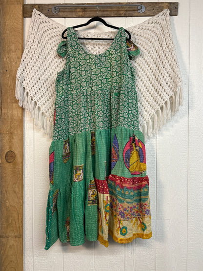 Pareo Kantha Celeste Maxi 0326 140