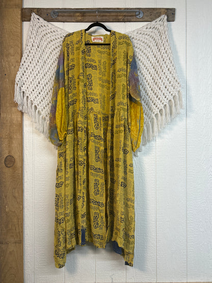 Crepe Sari Evermore Kimono 0326 033