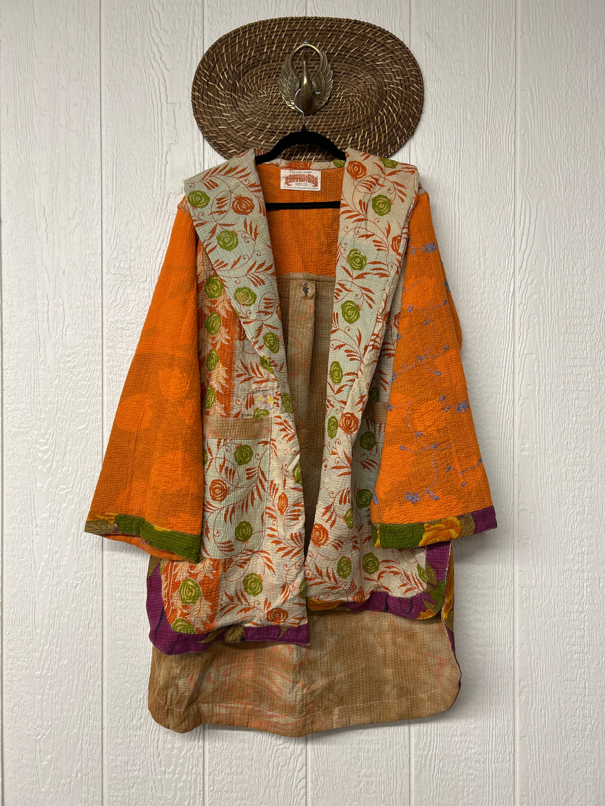 Fine Kantha Drifter Coat 1026 188