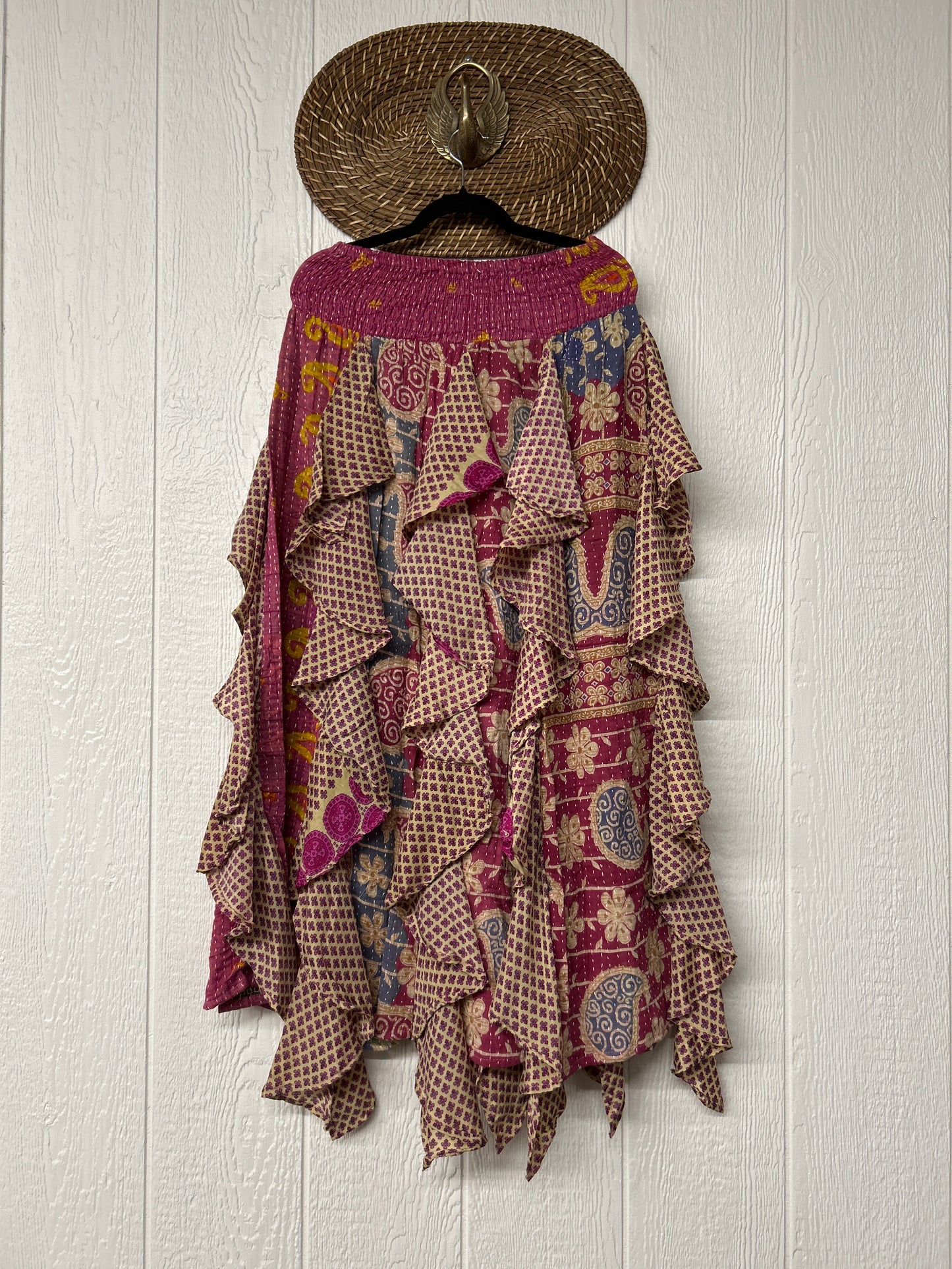 Pareo Kantha Willow Maxi Skirt 0826 167
