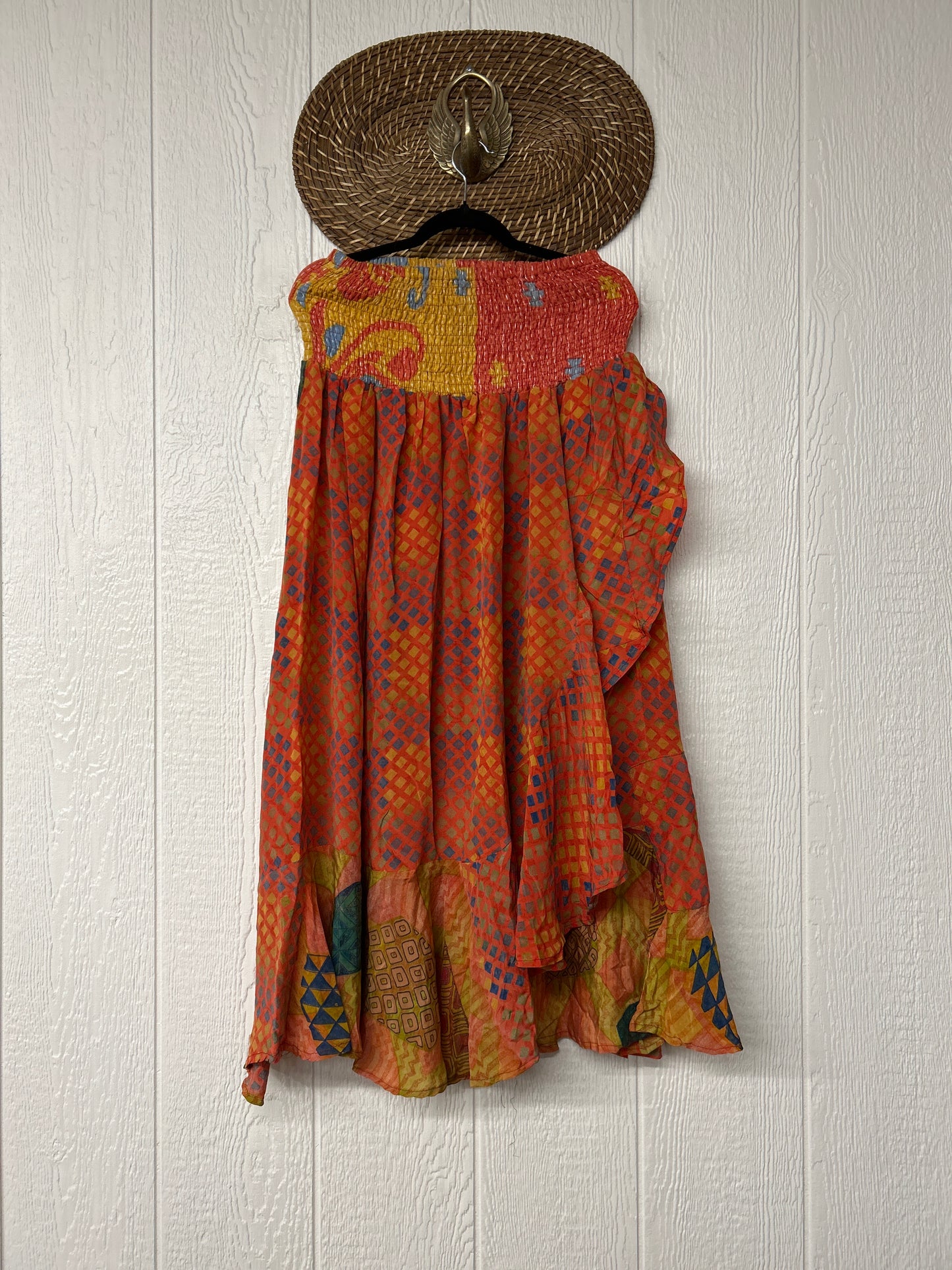 Crepe Sari Inner Peace Wrap Skirt 0626 147