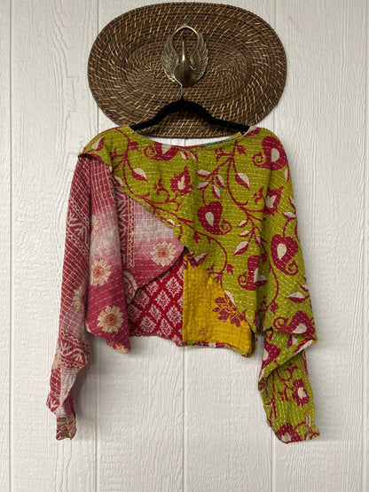 RETAIL Pareo Kantha In Bloom Cropped Pullover 0326 233