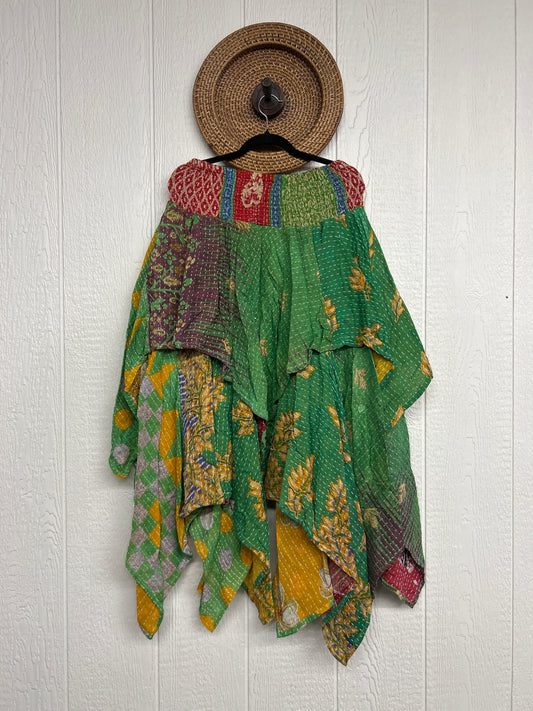 Pareo Kantha Pixie Skirt 0426 104