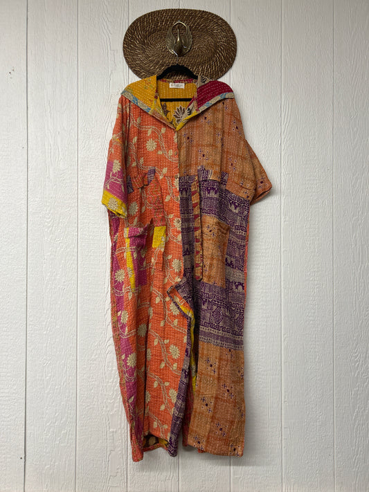 Kantha Zen Hoodie Jumpsuit 0925 089
