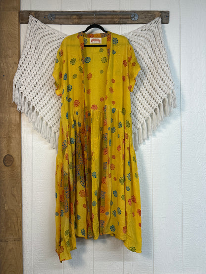 Crepe Sari Summer Evermore Kimono 0726 215