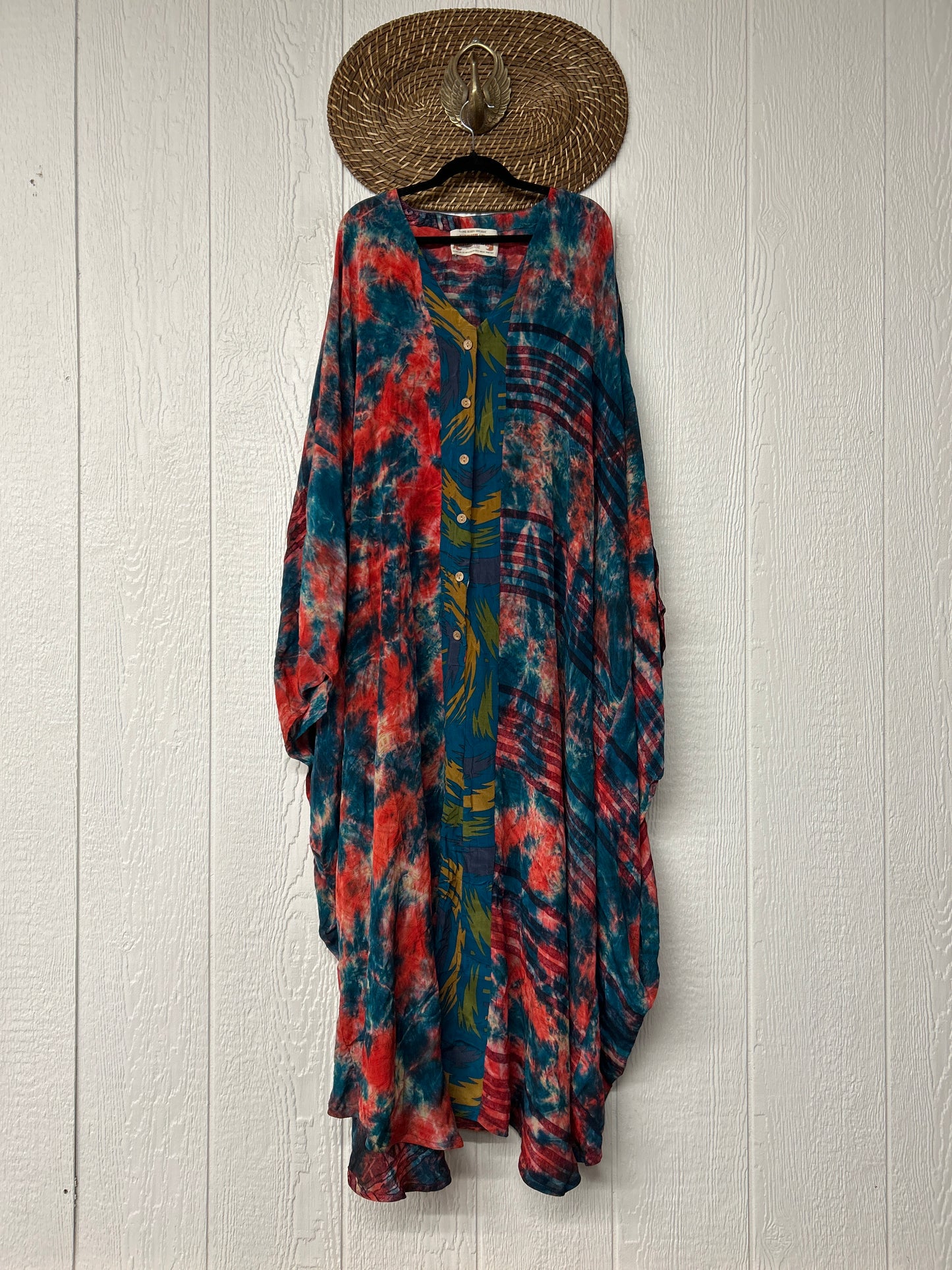 Crepe Sari Bowie Muu Dress 0826 174