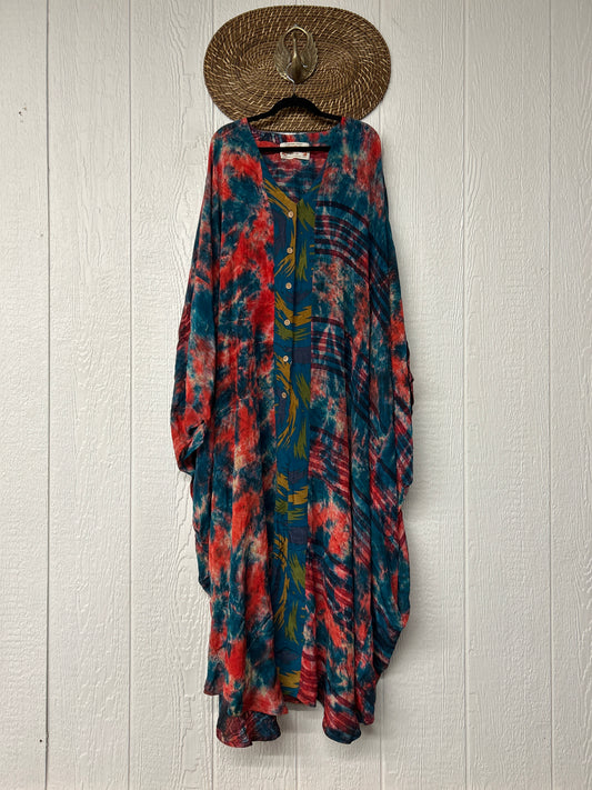 Crepe Sari Bowie Muu Dress 0826 174