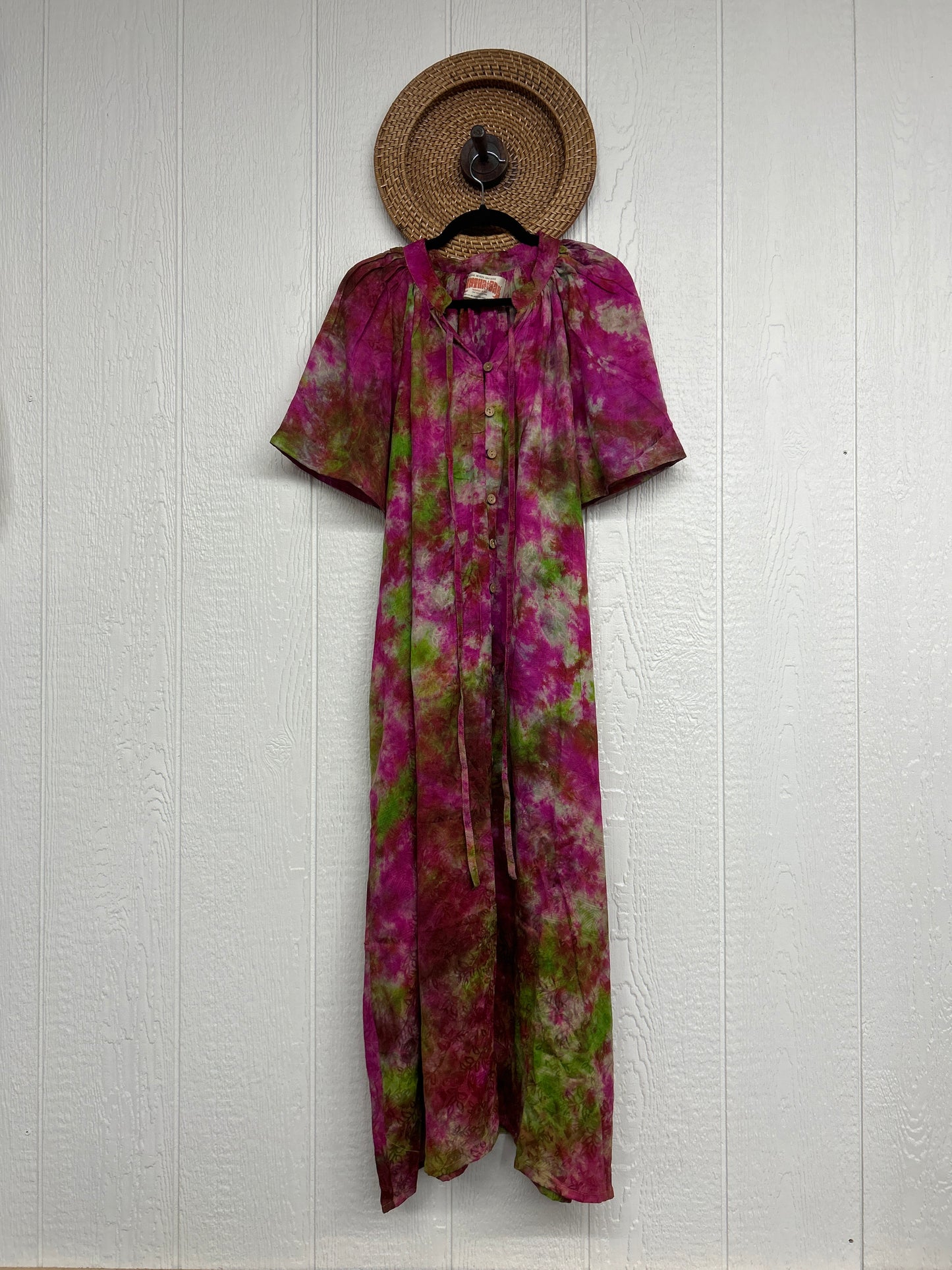 Crepe Sari Summer Woodstock Duster 0626 139