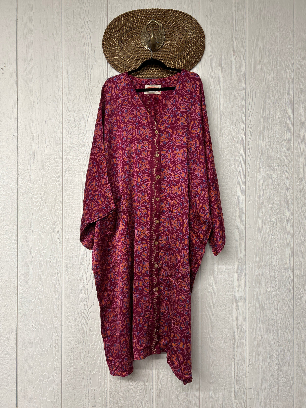 Crepe Sari Gaia Duster Dress 0826 245