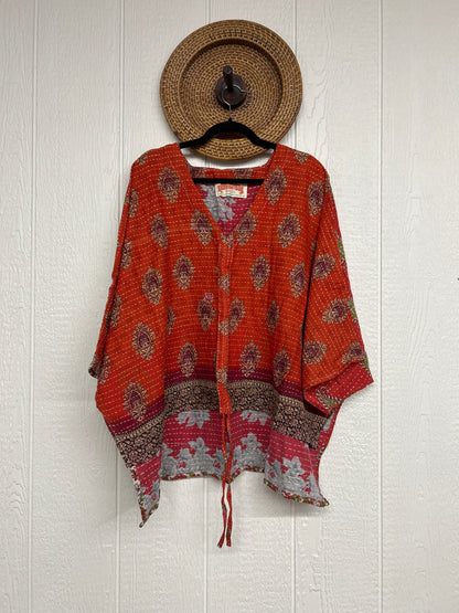 Pareo Kantha Hi-Lo Butterfly Top 0626 145