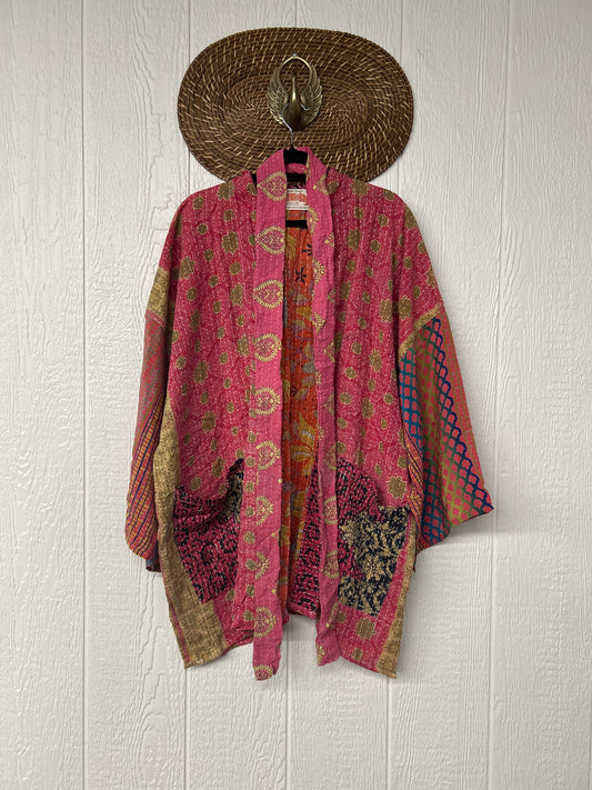 Pareo Kantha Shortie Majestic Kimono 0326 024