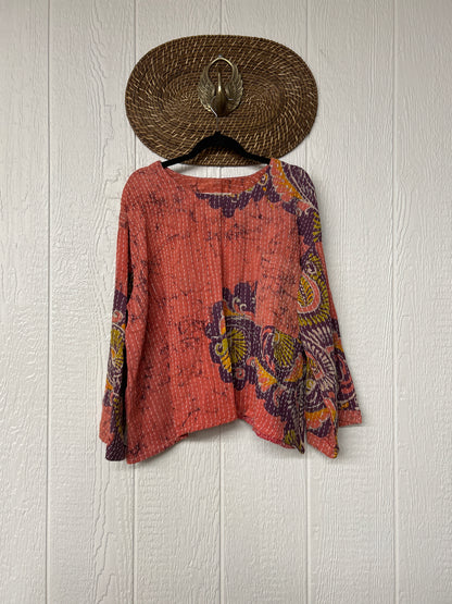 Pareo Kantha Wanderer Pocket Crop Top 0226 118