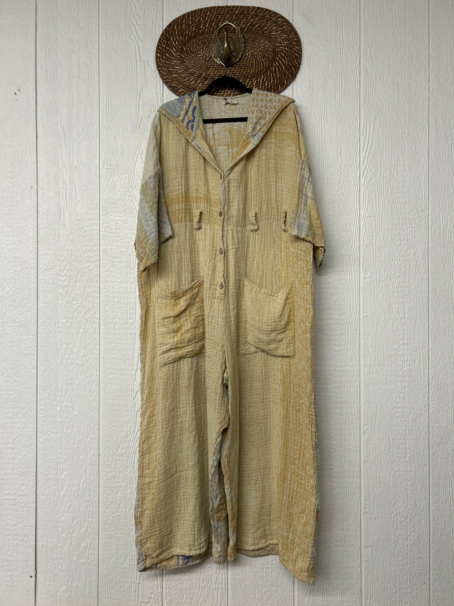 Alchemi Pareo Kantha Zen Hoodie Jumpsuit 0926 008