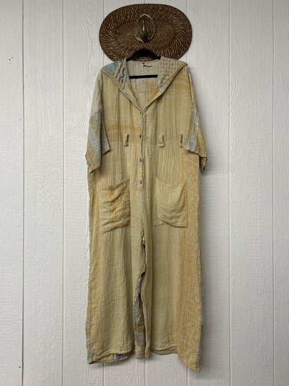 Alchemi Pareo Kantha Zen Hoodie Jumpsuit 0926 008
