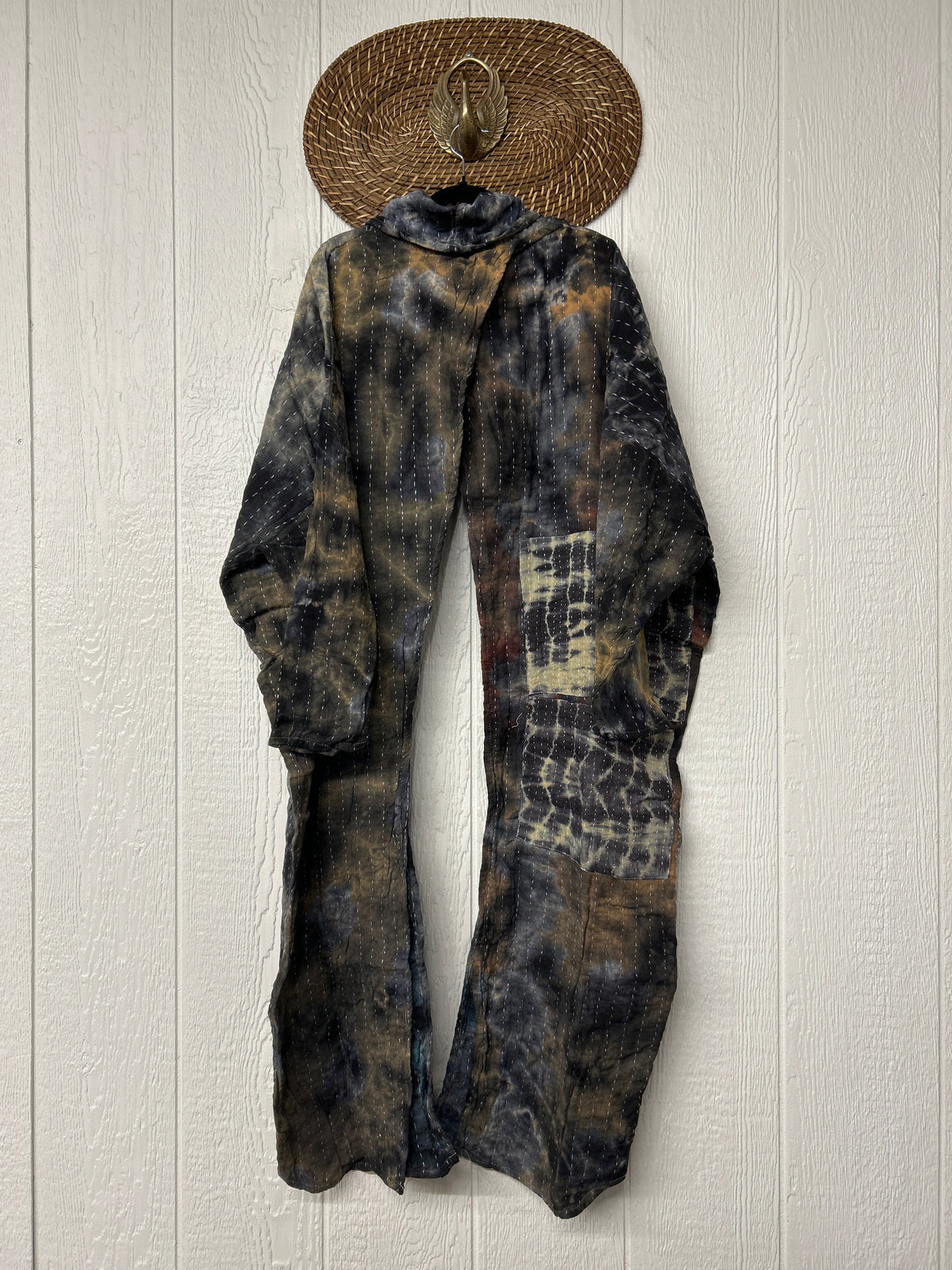 Aura Edit Koverlet Cowl Split Pullover 1026 006