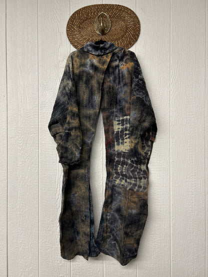 Aura Edit Koverlet Cowl Split Pullover 1026 006
