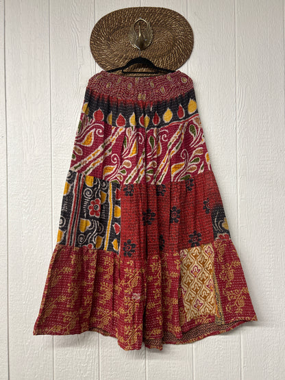 Pareo Kantha Lotus Maxi Skirt 0826 175
