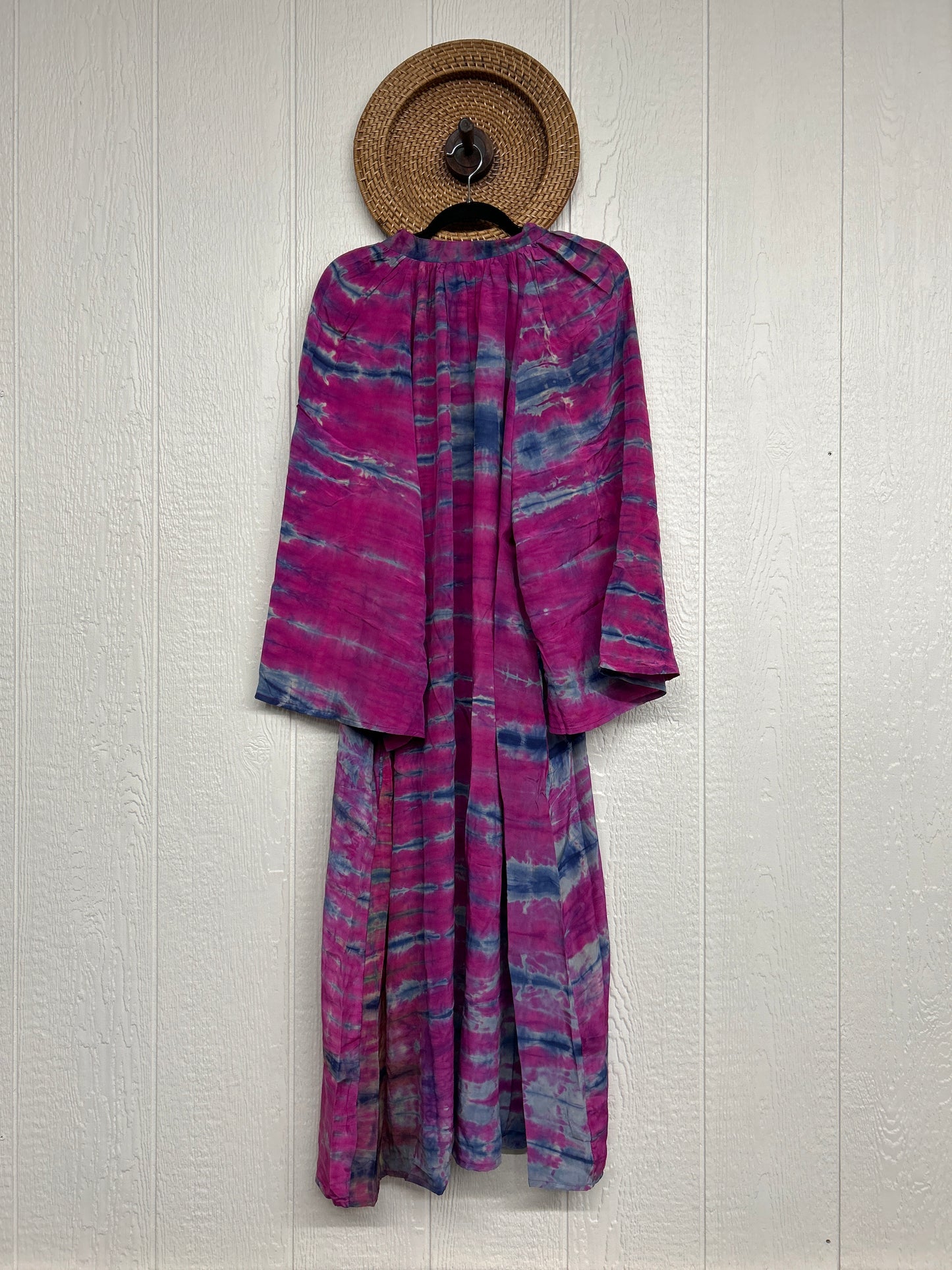 Crepe Sari Woodstock Duster Dress 0226 160