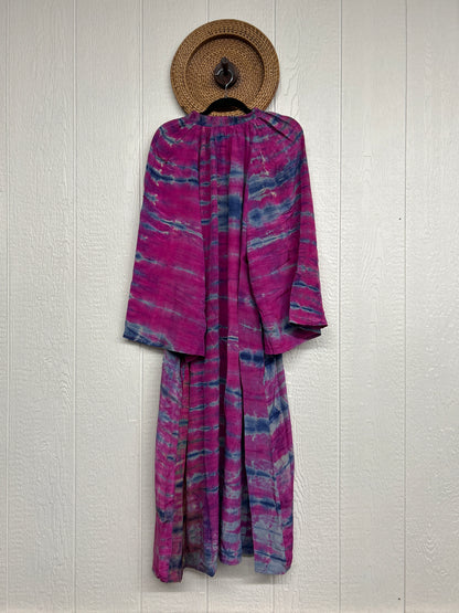 Crepe Sari Woodstock Duster Dress 0226 160