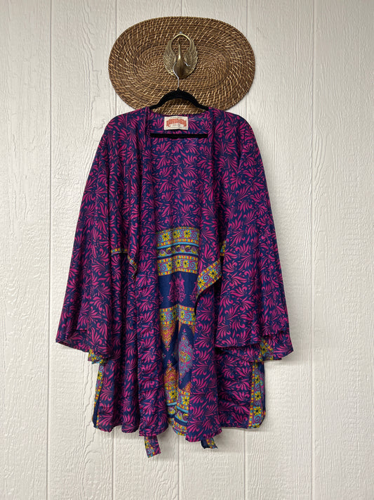 Rasgulla Sari Shortie Spellbound Kimono 0226 097