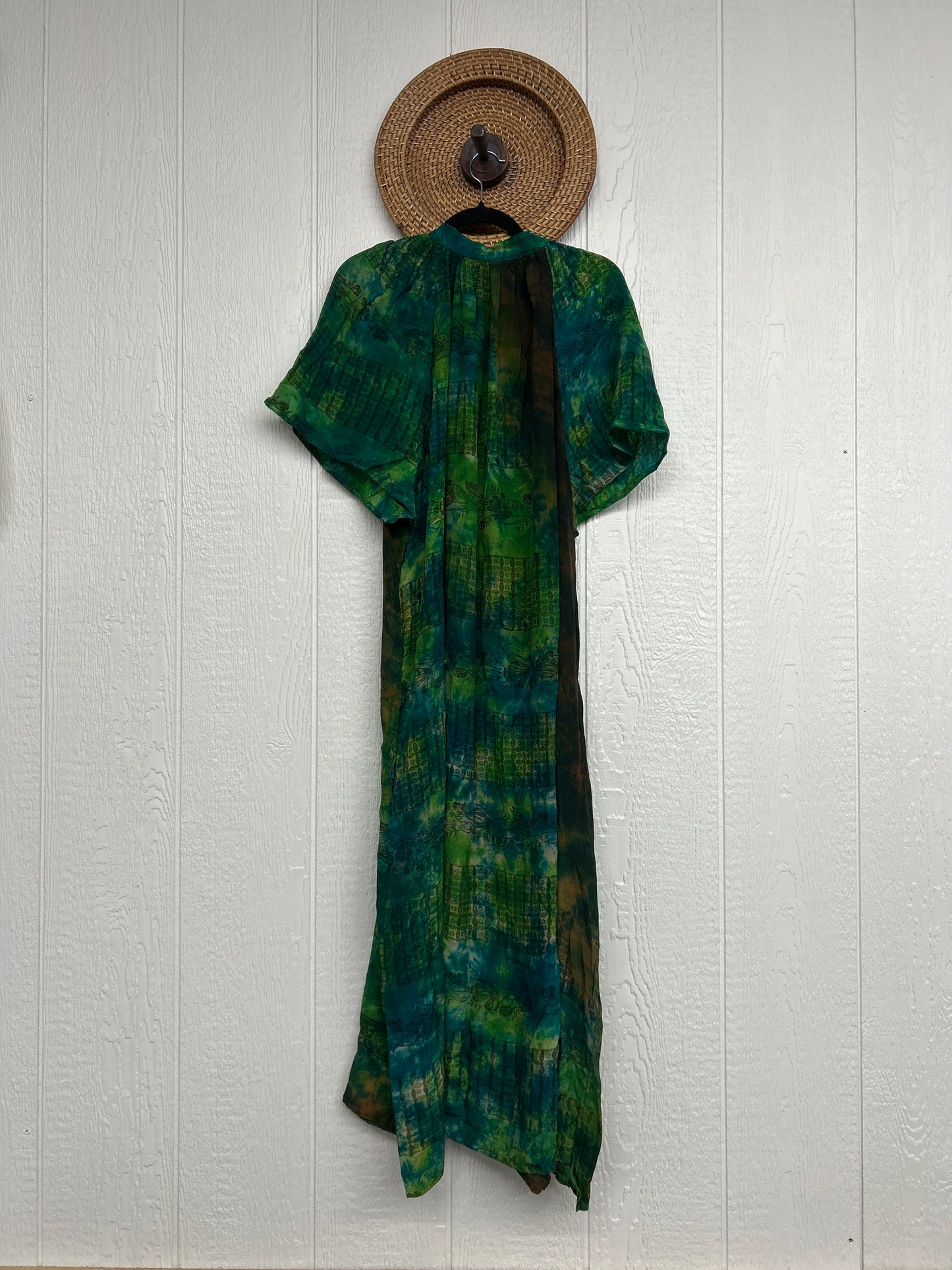 Crepe Sari Summer Woodstock Duster 0626 072