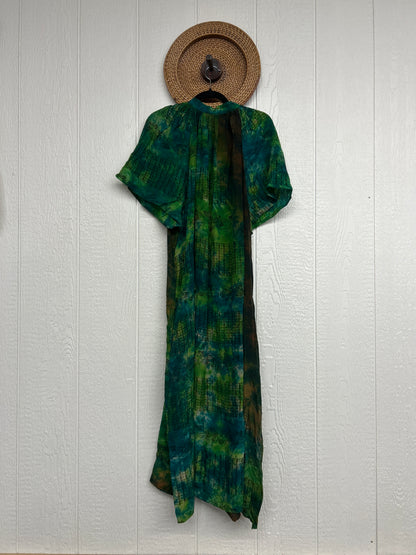 Crepe Sari Summer Woodstock Duster 0626 072