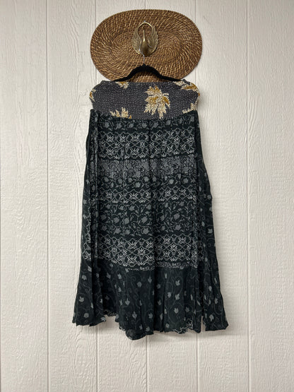 Crepe Sari Inner Peace Wrap Skirt 0626 210