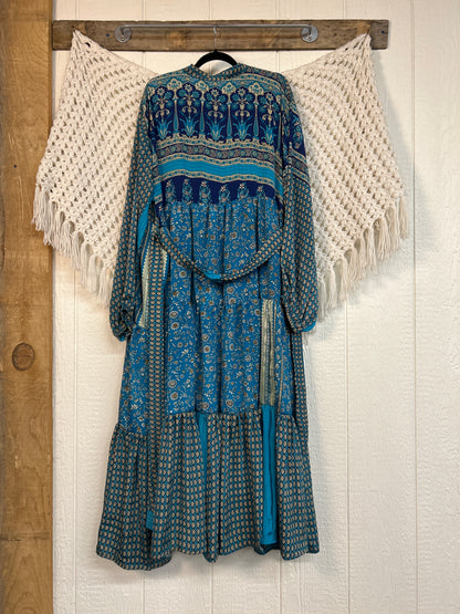 Rasgulla Sari Luminous Maxi Dress 0226 251