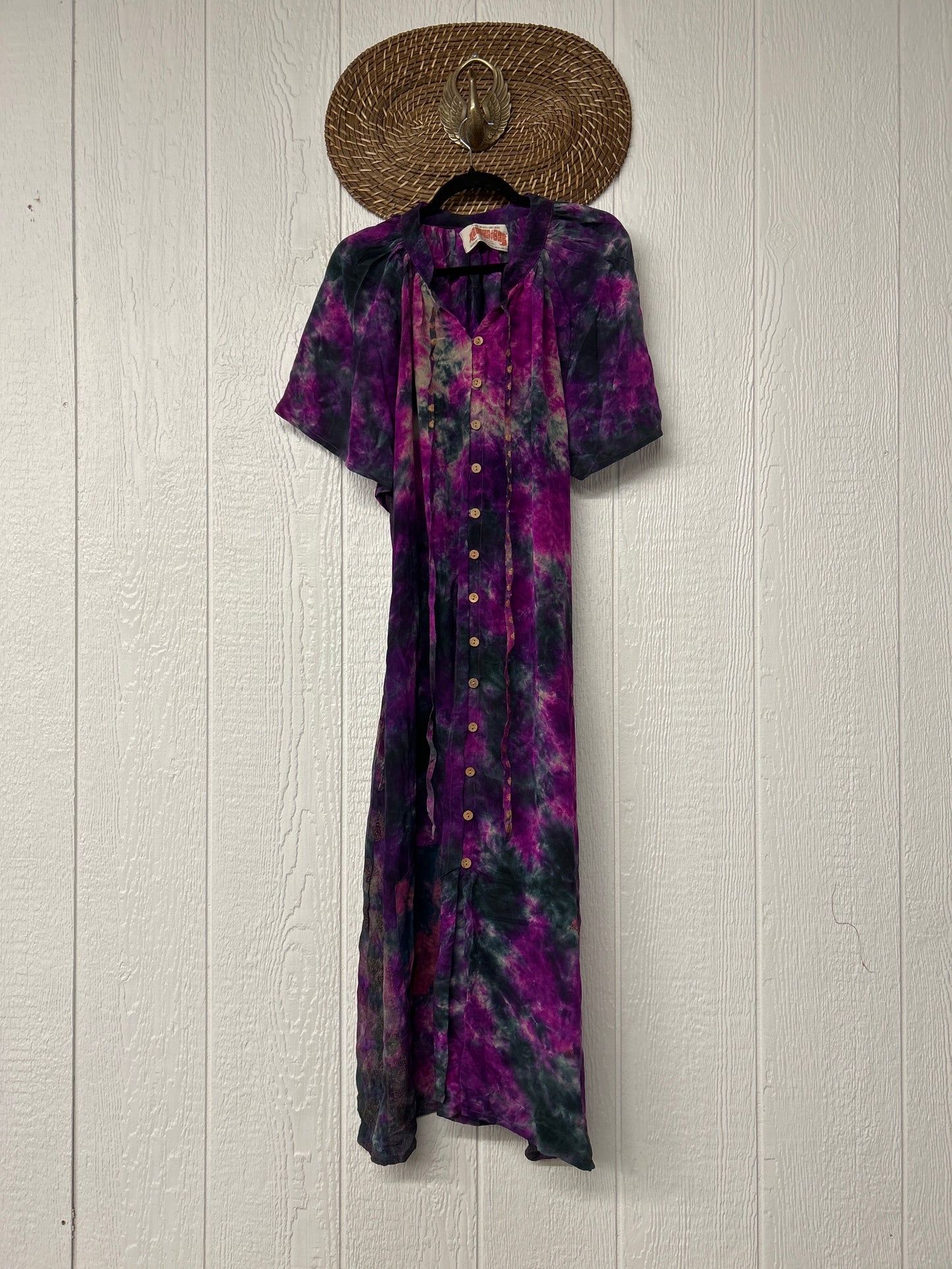 Crepe Sari Summer Woodstock Duster 0626 211