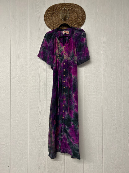 Crepe Sari Summer Woodstock Duster 0626 211