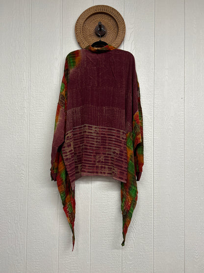 Crepe Sari Nirvana Button Down 1125 263