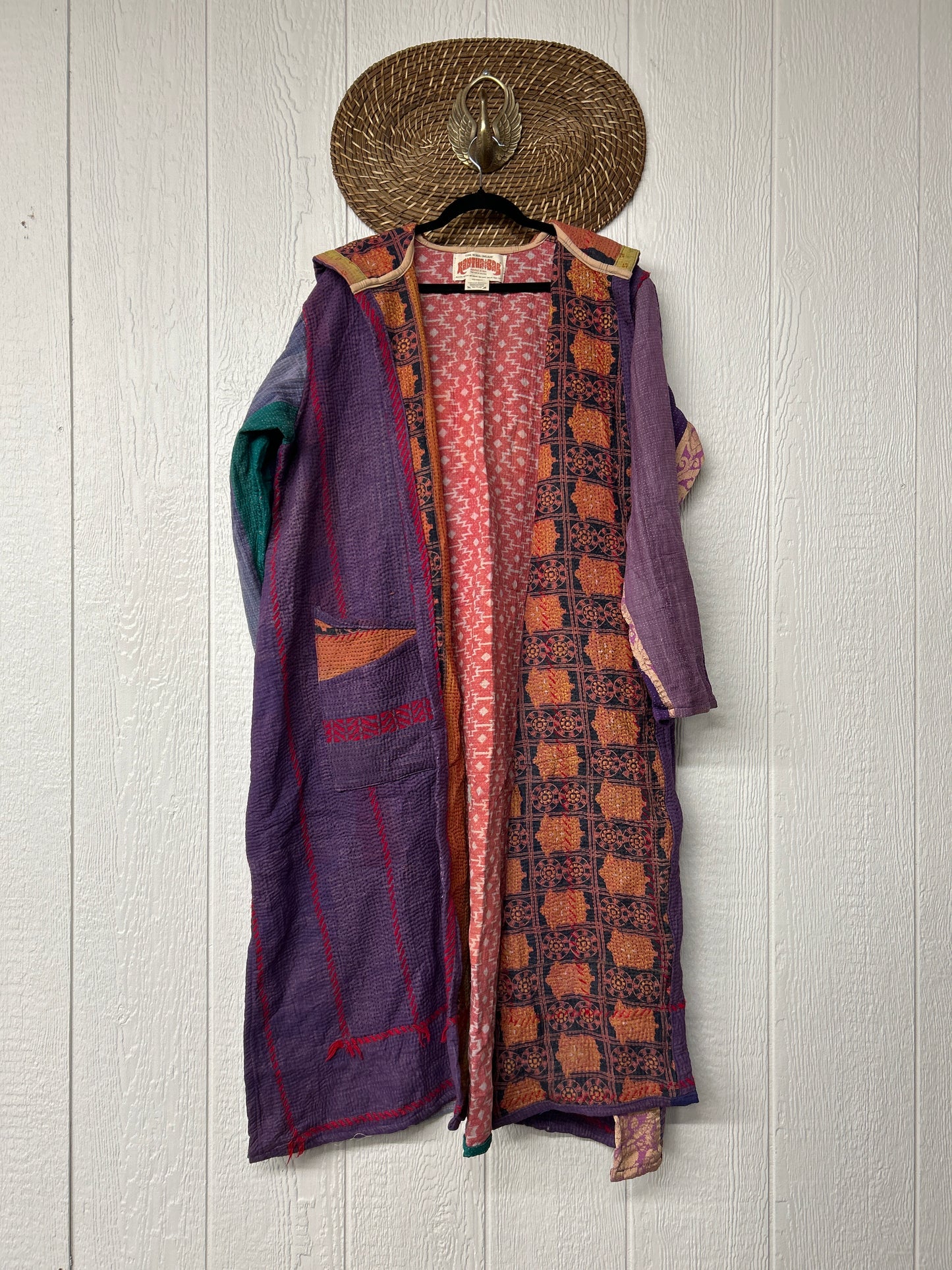 Fine Kantha Rising Sun Coat 1125 120