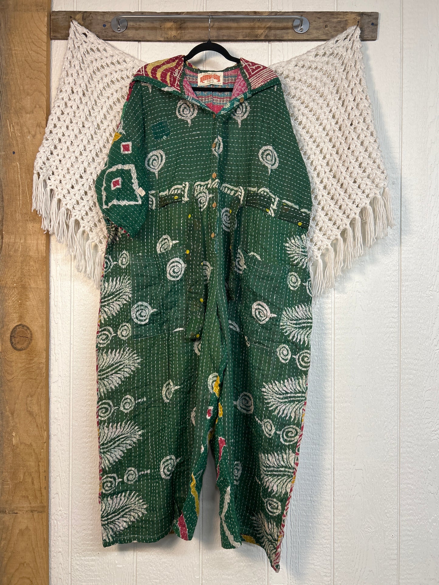 Pareo Kantha Zen Hoodie Jumpsuit 0726 113