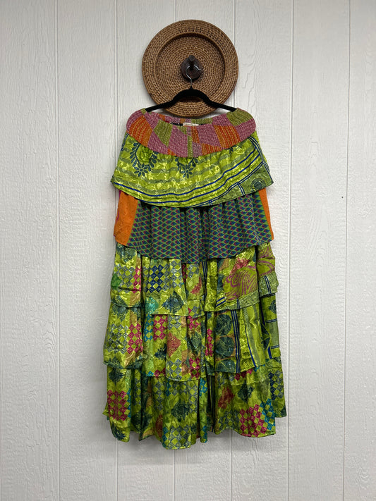 Rasgulla Sari Venus Ruffle Maxi 1125 222