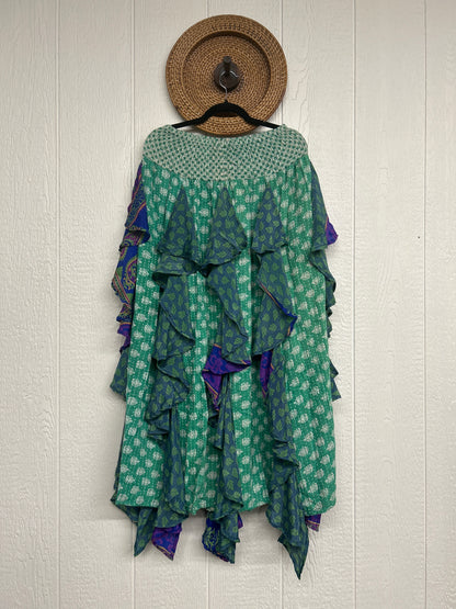 Pareo Kantha Willow Maxi Skirt 0826 221