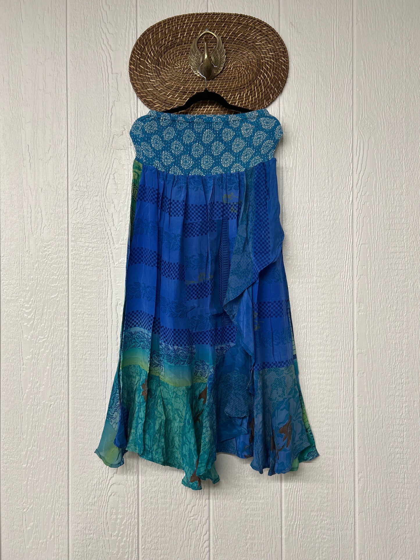 Crepe Sari Inner Peace Wrap Skirt 0626 237