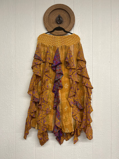 Pareo Kantha Willow Maxi Skirt 0826 242