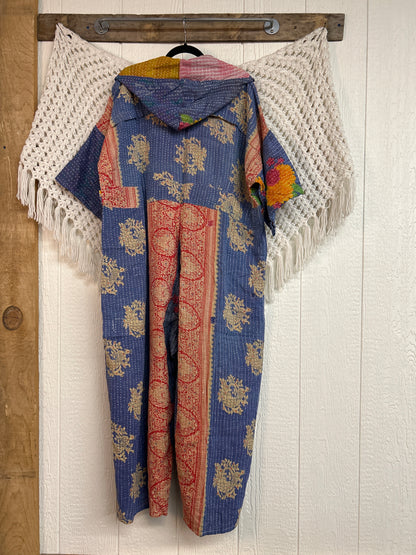 Kantha Zen Hoodie Jumpsuit 0925 213