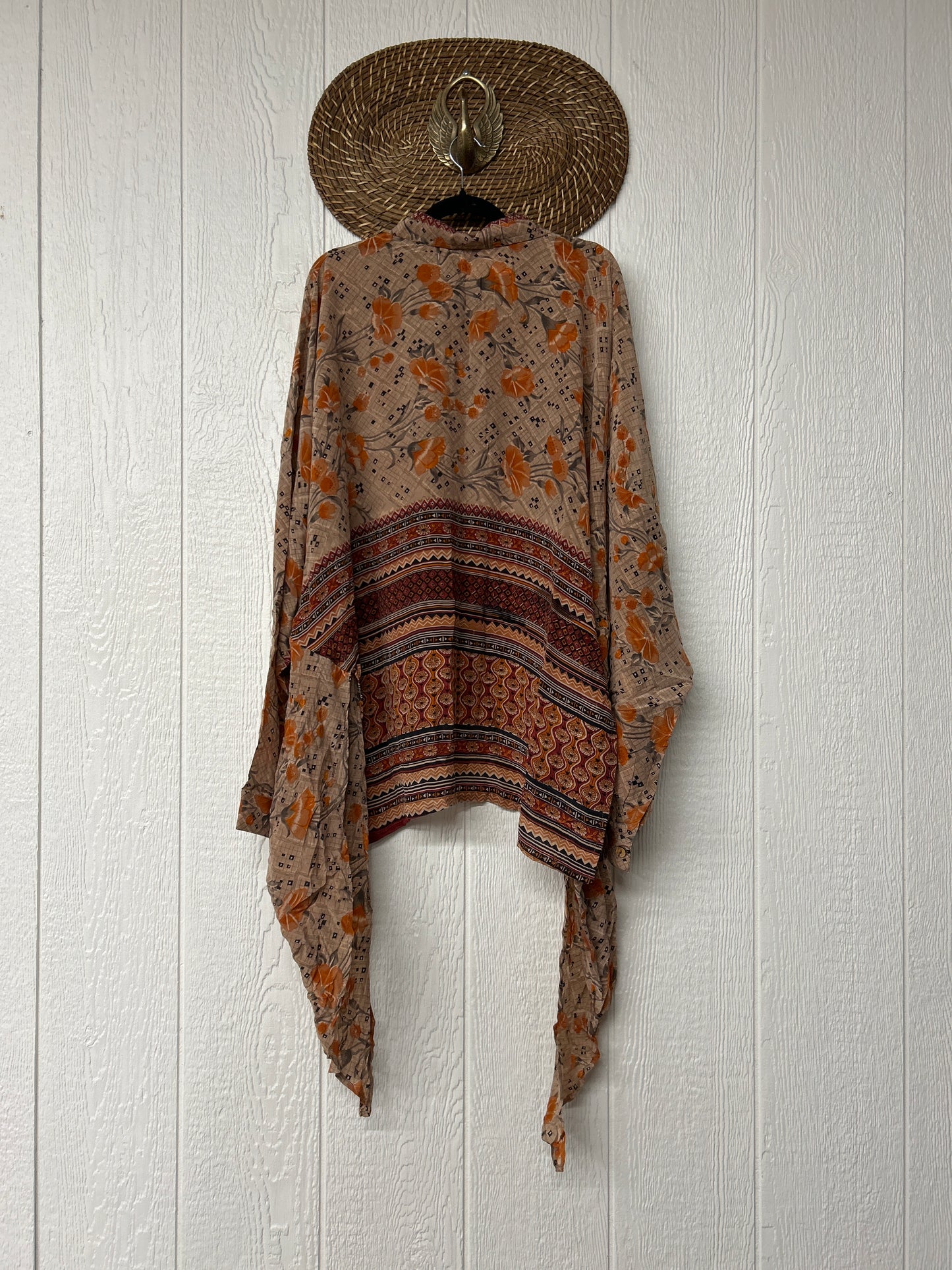 Crepe Sari Nirvana Button Down 1125 047