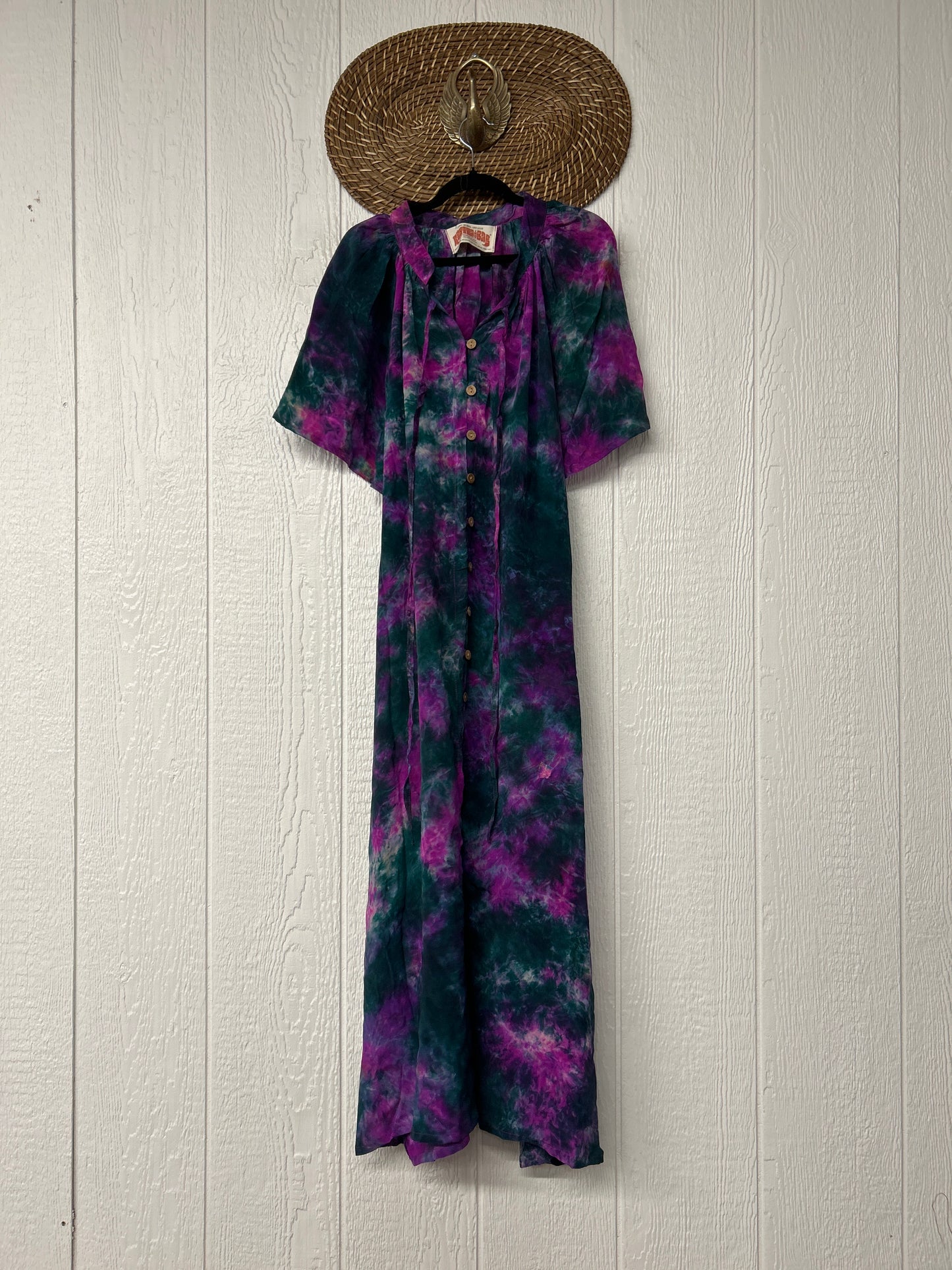 Crepe Sari Summer Woodstock Duster 0626 247