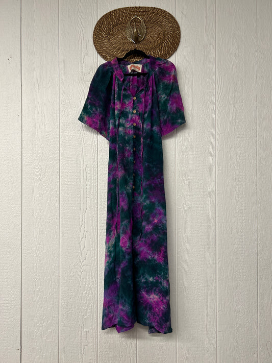 Crepe Sari Summer Woodstock Duster 0626 247