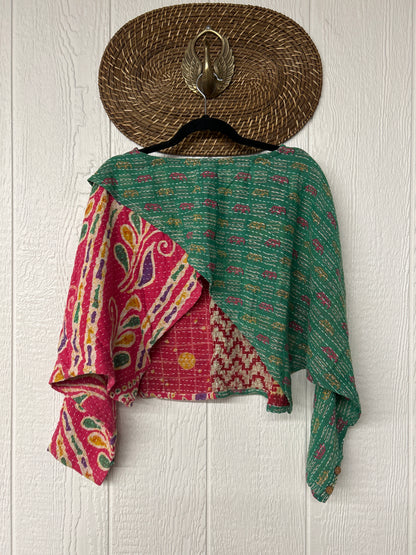 Pareo Kantha In Bloom Cropped Pullover 0326 270