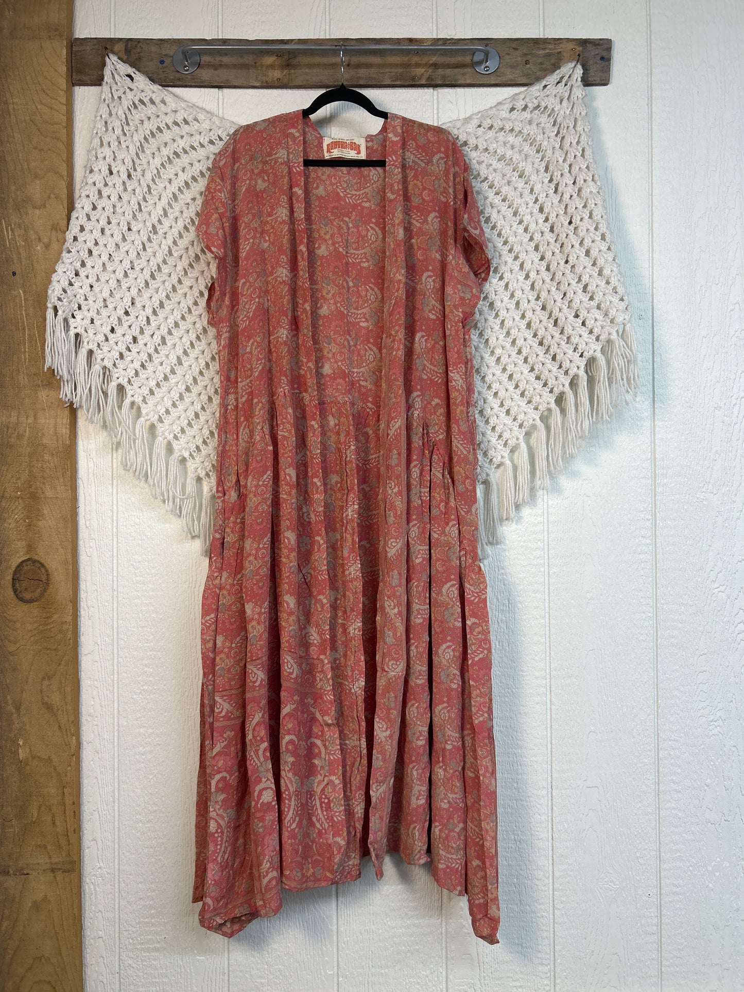 Crepe Sari Summer Evermore Kimono 0726 246