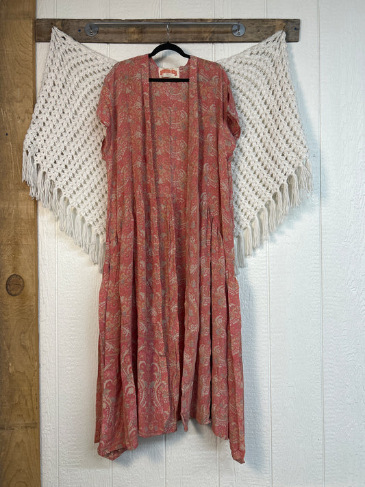 Crepe Sari Summer Evermore Kimono 0726 246