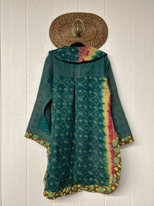 Fine Kantha Drifter Coat 1026 161
