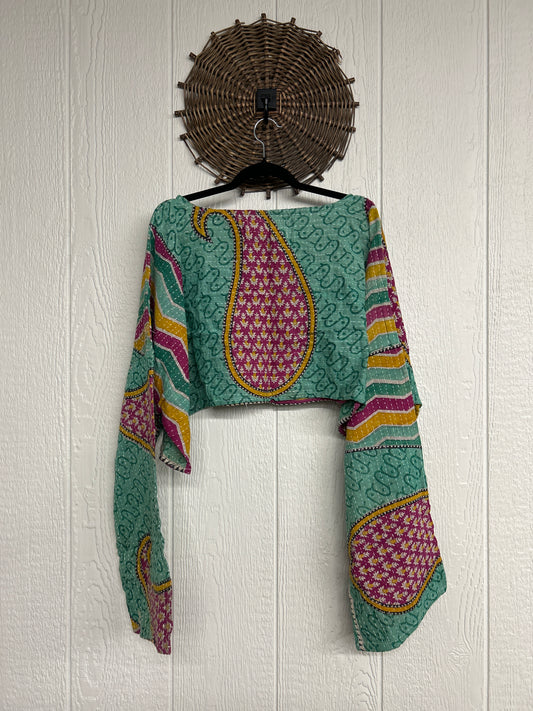 Pareo Kantha Abundance Crop Top 1026 013
