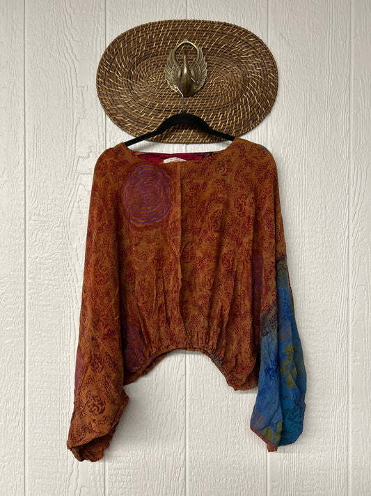 Crepe Sari Luna Crop Top 0526 018