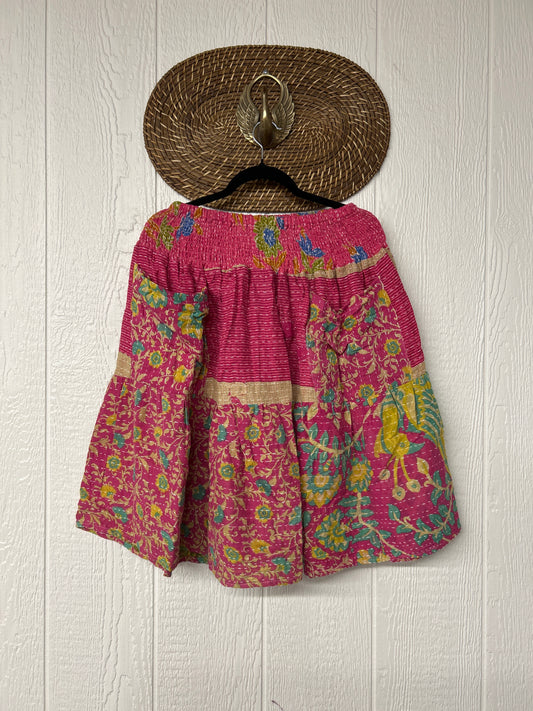 Pareo Kantha Meadow Skirt 0826 015