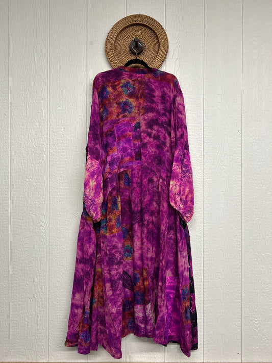Crepe Sari Evermore Kimono 1026 086